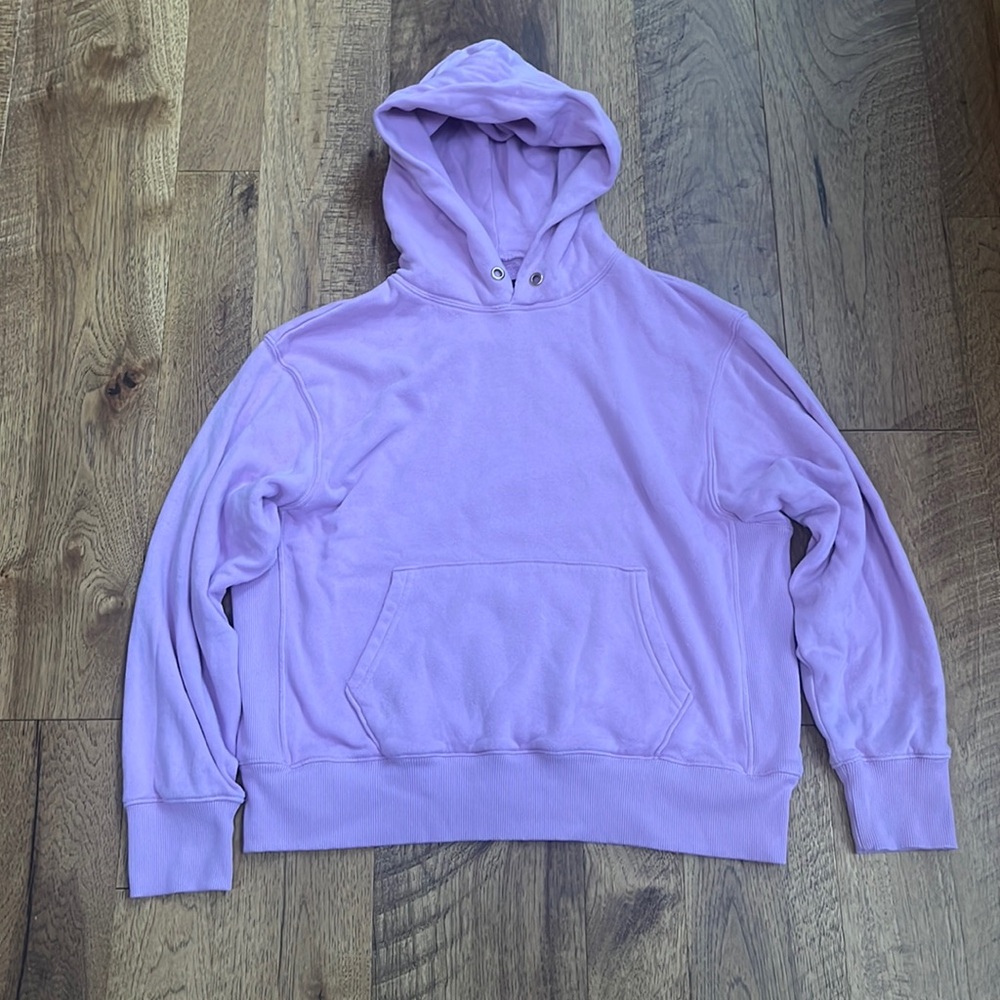 Katie J NYC Lavender Kids Hooded Pullover Sweatshirt